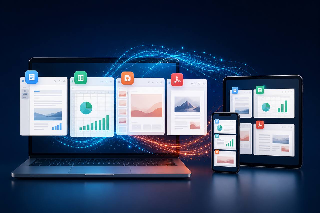 WPS Office 多端内容查看界面